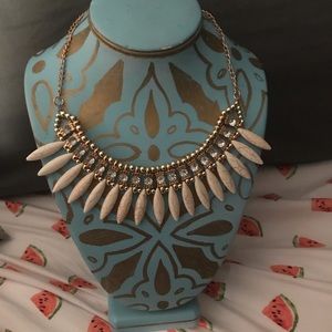 NEW Bohemian Rhinestone Statement Necklace